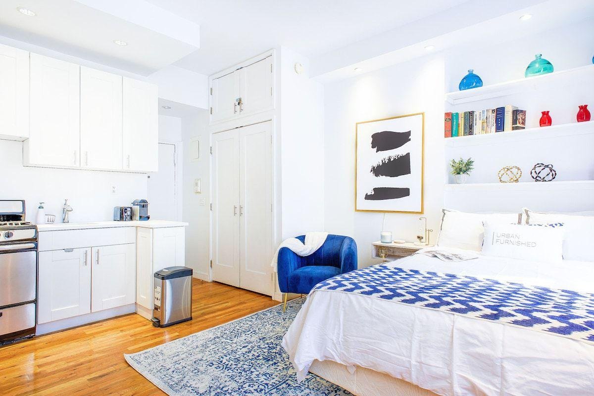 Urban Furnished Studio in Lenox Hill